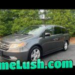 This is the car I want to feel safe in, a 2013 Honda Odyssey.