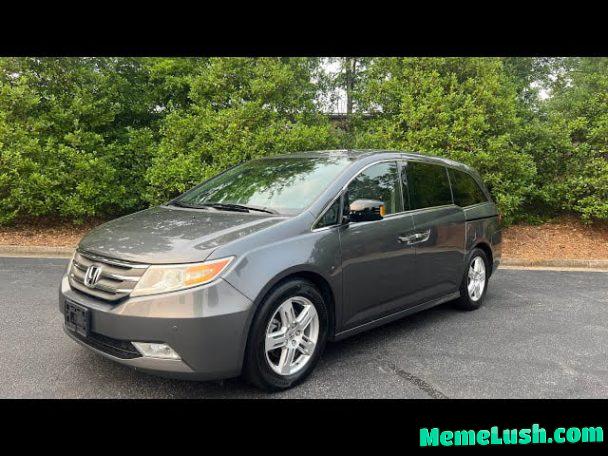 This is the car I want to feel safe in, a 2013 Honda Odyssey.