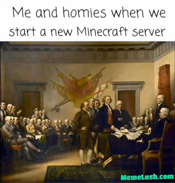 Then we break all the rules