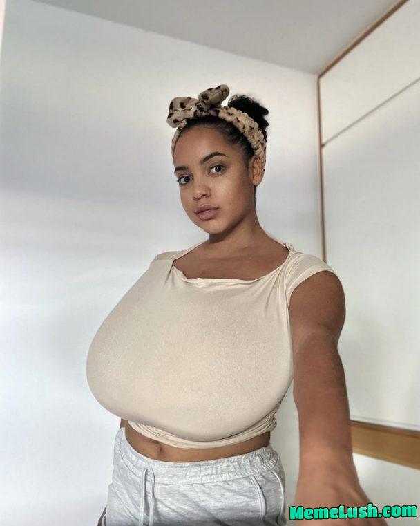 Selfie in a headband Selfie in a headband