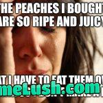 Sometimes we have to make sacrifices when choosing to eat seasonal fruits & veggies.