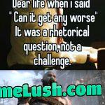 At some point you either learn how use pain as motivation or die. The problem is that you forget how to function without the hate and pain.