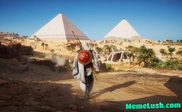 Playing Assassin’s Creed Origins, Ancient Egypt world setting is amazing