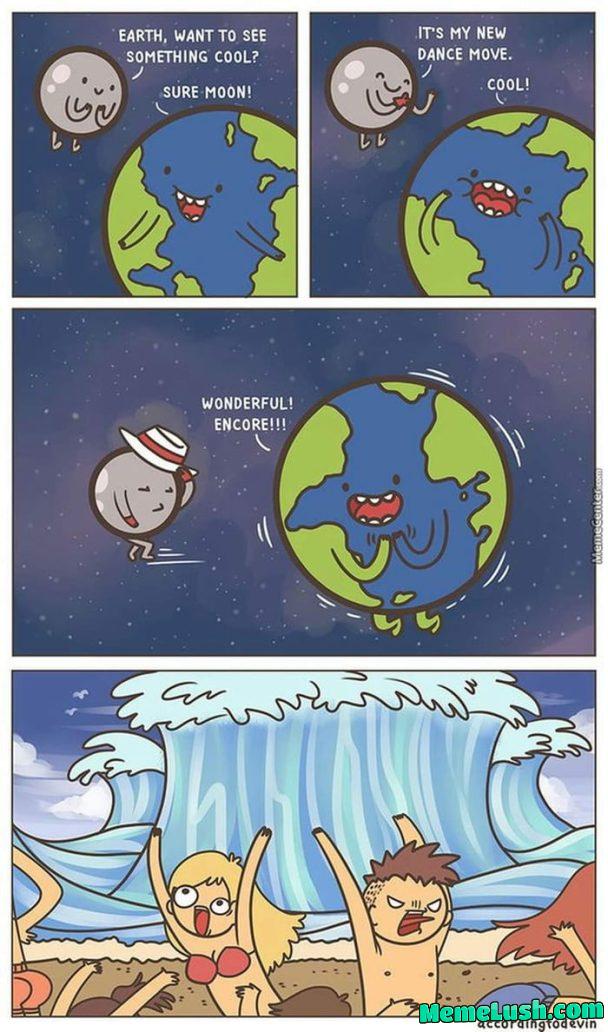 The cosmic ballet continues