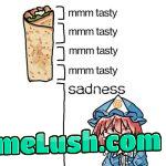 Sadness agony even