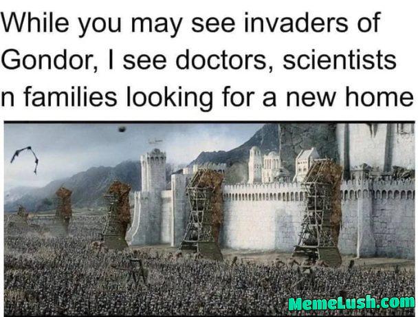 My fellow savage, ugly and slimy orcish race