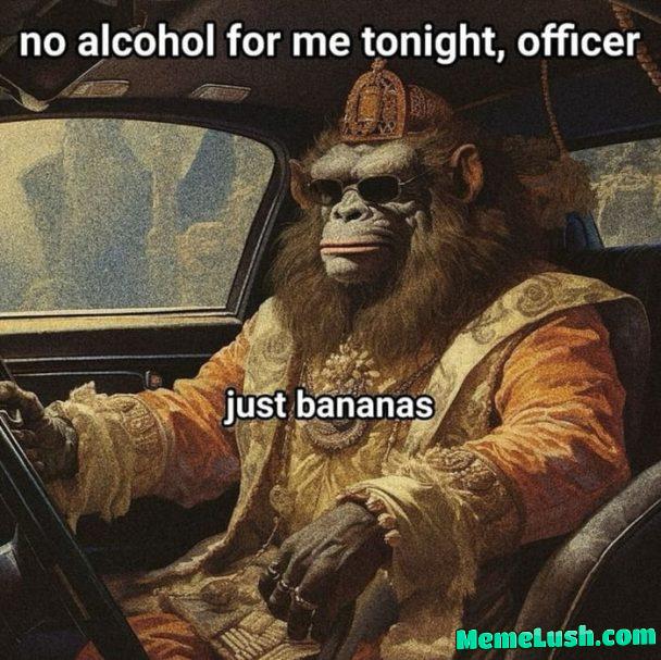 Drink and drive 🍌
