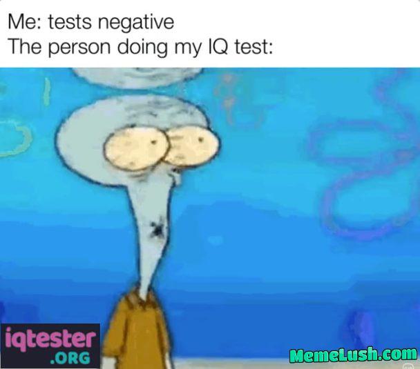 When you fail so bad, even the test is confused When you fail so bad, even the test is confused