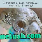 ManuallyBurnedDisc