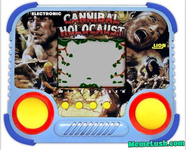 Can’t believe they chose Cannibal Holocaust for a movie tie-in