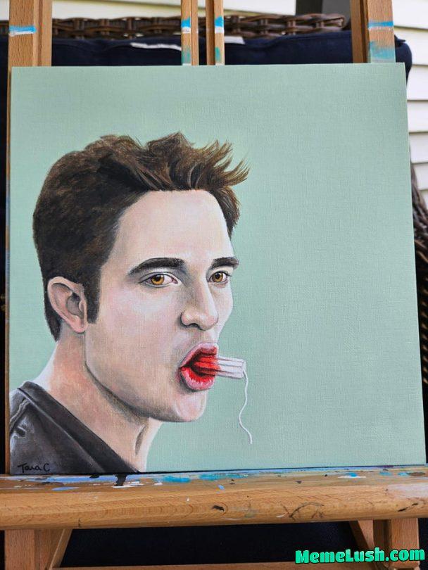 Painting of Eddyboi from Twilight Painting of Eddyboi from Twilight