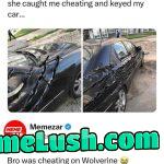 Cheating on wolverine.