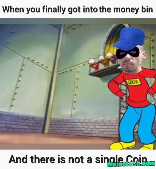 Uncle Scrooge dont be cheap!