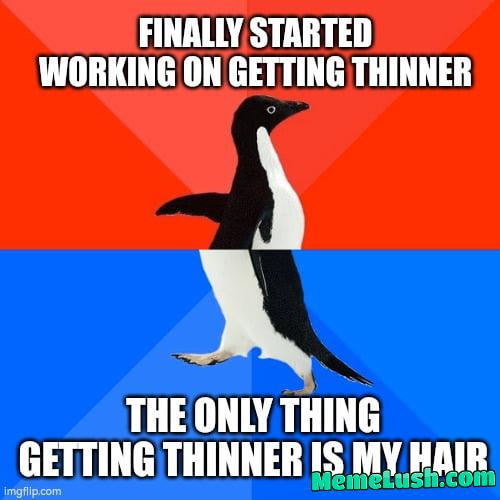 Germans are right, bald is soon Germans are right, bald is soon