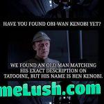 This isn’t the old man you’re looking for…