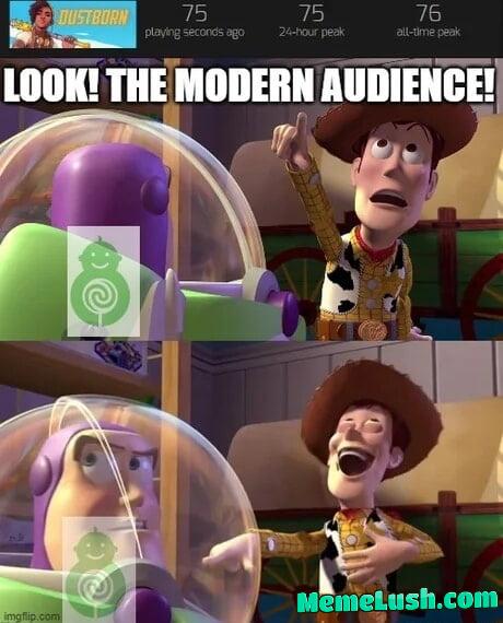 The liberal player base. The liberal player base.