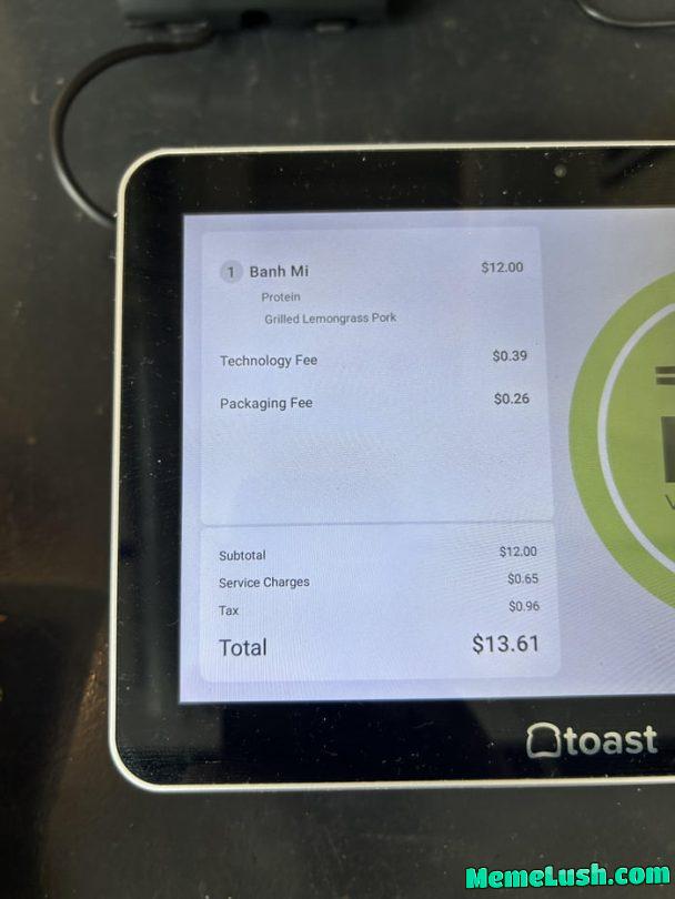 What the hell are technology and packing fees?? What the hell are technology and packing fees??