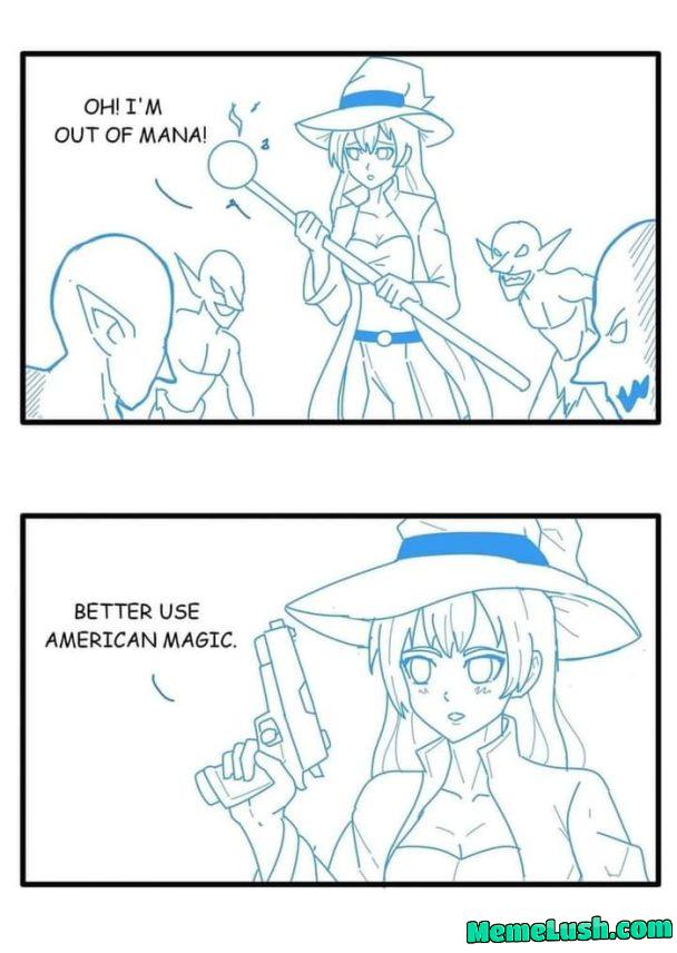 Out of mana, not out of options. Out of mana, not out of options.