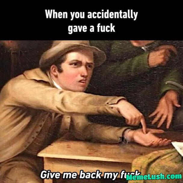 I shouldn’t have cared