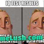 The Optimist vs. The Realist: IQ Test Results