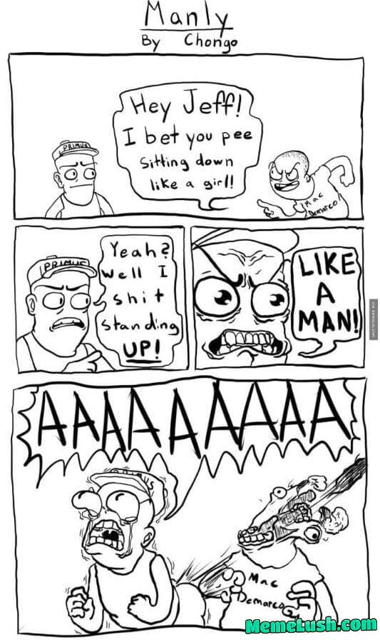 Is this the toxic masculinity?