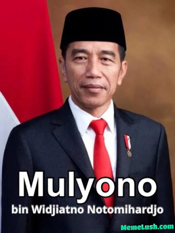Mulyono bin Widjiatno Notomihardjo Mulyono bin Widjiatno Notomihardjo