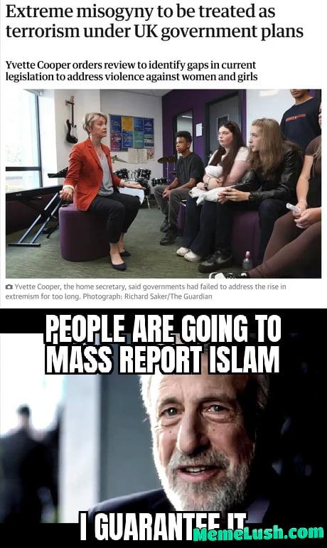 And other religions too