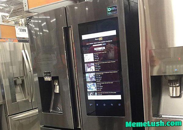 I didn’t see the point of wifi on a fridge until now I didn’t see the point of wifi on a fridge until now