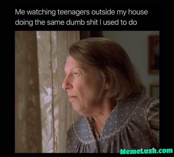 The difference is we didn’t film it and post it online for all eyes to see