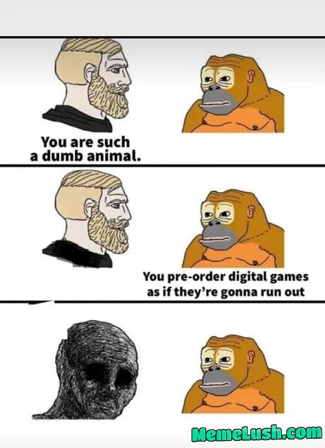 Remember, no preorders