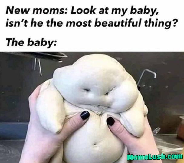 “Yes Sally, it’s the most precious looking fully developed baby batter I have ever seen..”