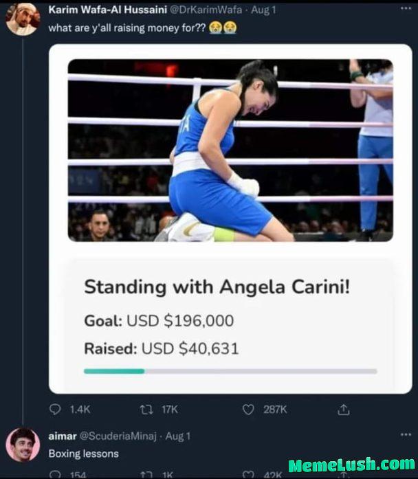 Boxing lessions… Boxing lessions…
