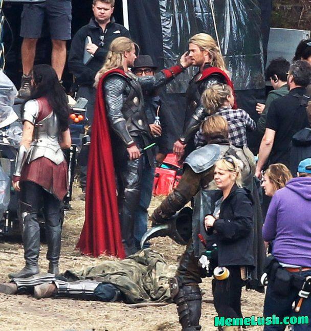 You are so handsome Thor. Why, thank you Thor, so are you! You are so handsome Thor. Why, thank you Thor, so are you!