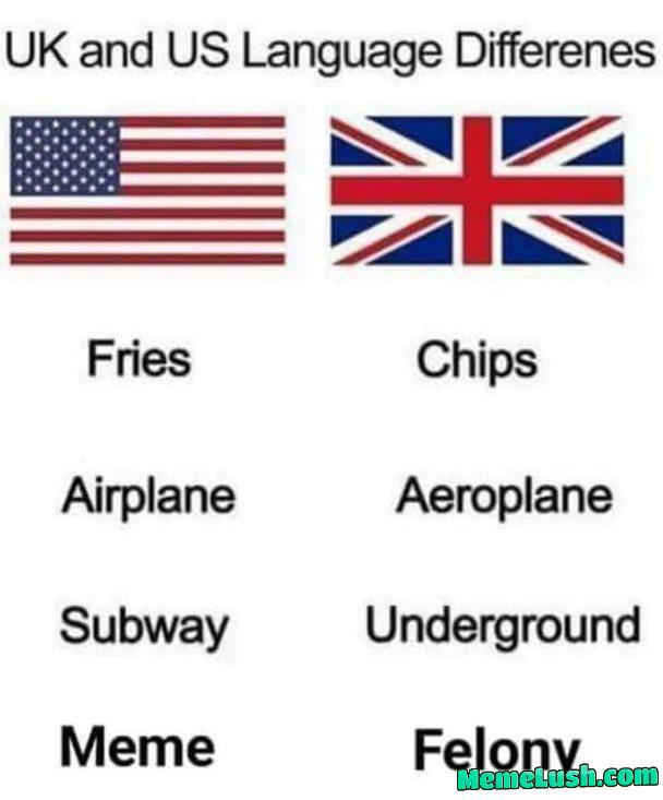 Oi mate, ya better have a loicense for that meme, innit