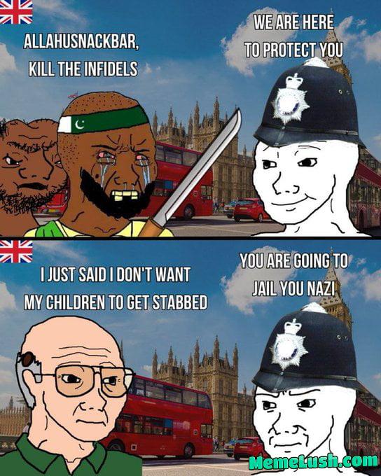 And the UK people probably joke about American politics… And the UK people probably joke about American politics…