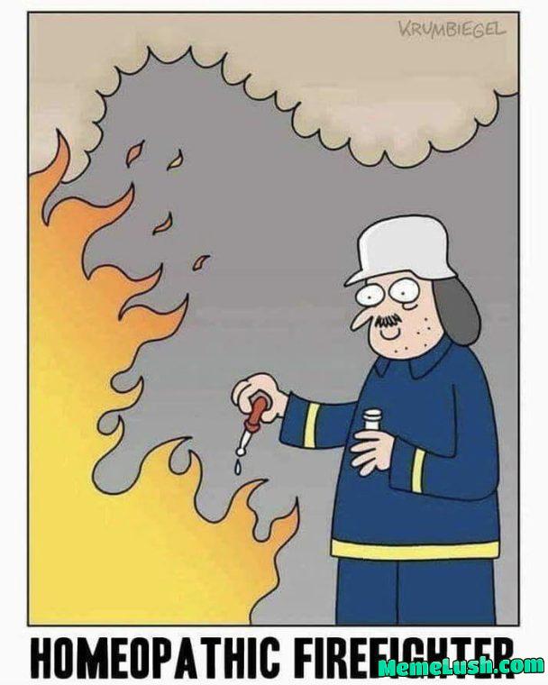 Fire extinguishers bad because muh ArTiFiCiAL KemiKaLs.