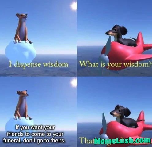 Friends? I’ve heard that word before. Friends? I’ve heard that word before.