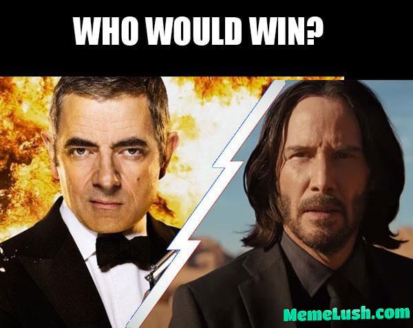 Which John would win? Johnny English or John Wick ?