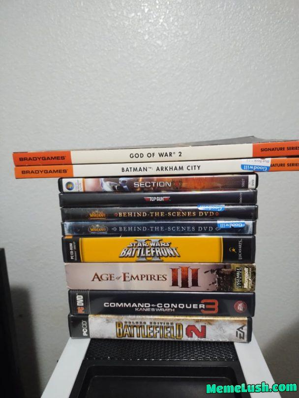 This weekend’s goodwill haul This weekend’s goodwill haul