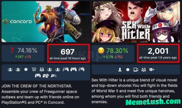 Company: come play out dei game Gamers: I would rather have sex with hitler Company: come play out dei game Gamers: I would rather have sex with hitler