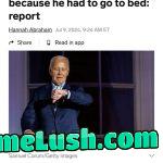 You have heard about sleeping beauty, now get ready for sleeping Joe