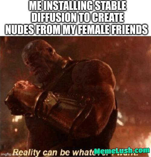 AI is crazy. Imagine that right now some bastard maybe wank you nude of you he generated. AI is crazy. Imagine that right now some bastard maybe wank you nude of you he generated.