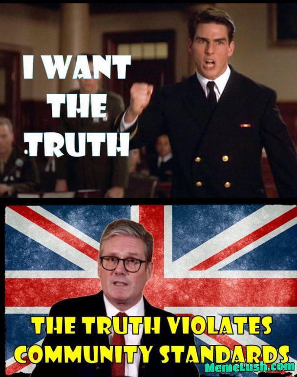 Ahmed can’t handle the Truth!