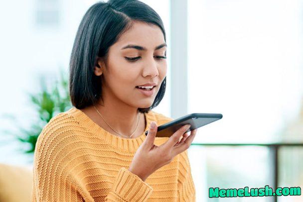 Imagine falling in love with someone and she speaks on the phone like this