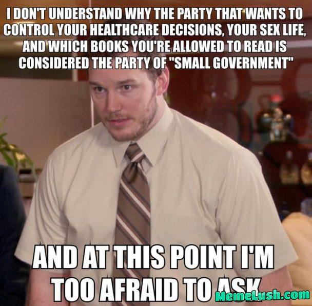 Republicans mind your own business challenge (impossible)