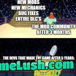 Just hire the modders, please..
