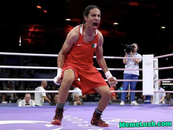 Congrats! First man winning Olympic Women’s Boxing