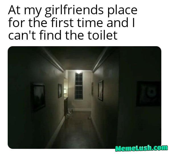 So do I turn around or something?