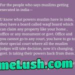 Special powers which these special people have in a secular country where they say they are being executed