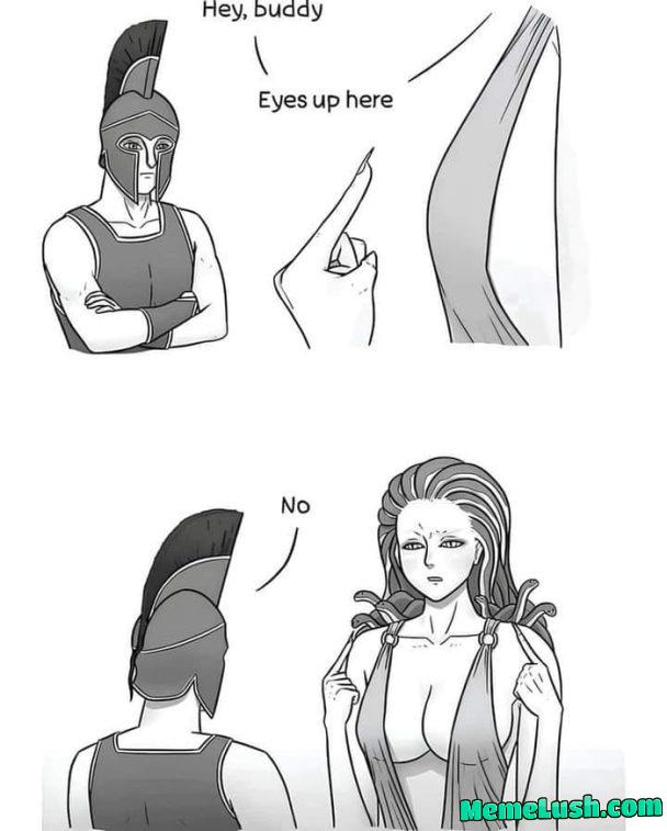 Two big reasons to keep his eyes down there